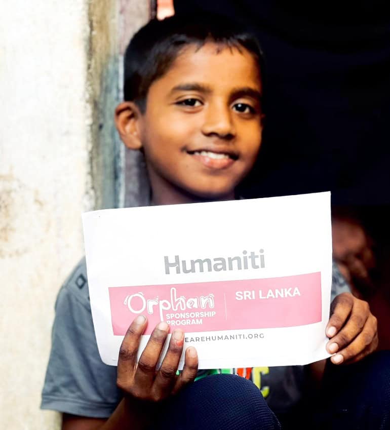 Supported the monthly food budget for an orphanage