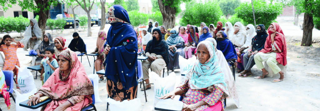 Creating a base for family meals in Pakistan