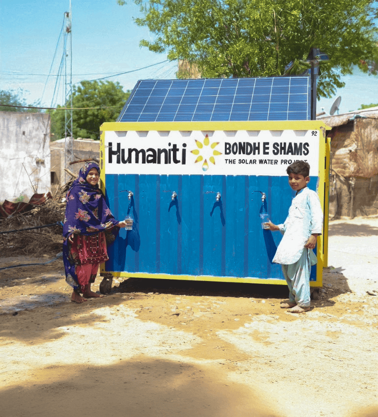 Solar water boxes